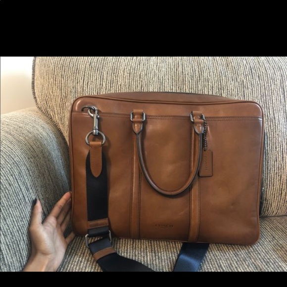 Coach Leather Briefcase - Picture 2 of 7